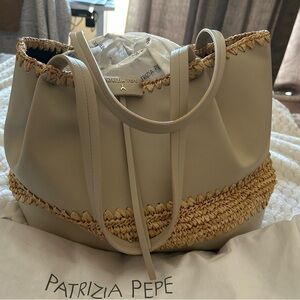 Patrizia Pepe tote, new. Purchased in Italy